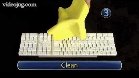 How To Clean A Computer Keyboard