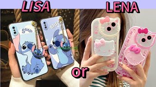 Lisa or Lena: Hello kitty vs stitsh . cout. would you rather? #trending#stitch