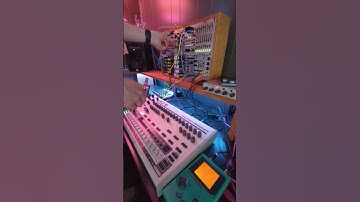 Gameboy + Drum Machine + Modular synth! #synth #synthesizer #chiptune #lsdj #8bit