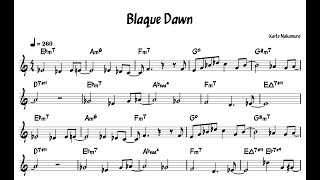 Kaito Nakamura - Blaque Dawn (Transcription)