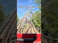 Riding Ravine Flyer 2 #amusementpark #themepark #sixflags #coaster #rollercoaster #ride #coasters