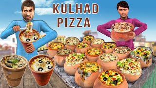 Kulhad Pizza Street Food Hindi Kahani Hindi Moral Stories Funny Comedy Video Pizza Food Hindi Story