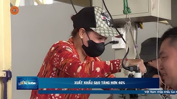 XUẤT KHẨU GẠO TĂNG HƠN 46% | VTV5