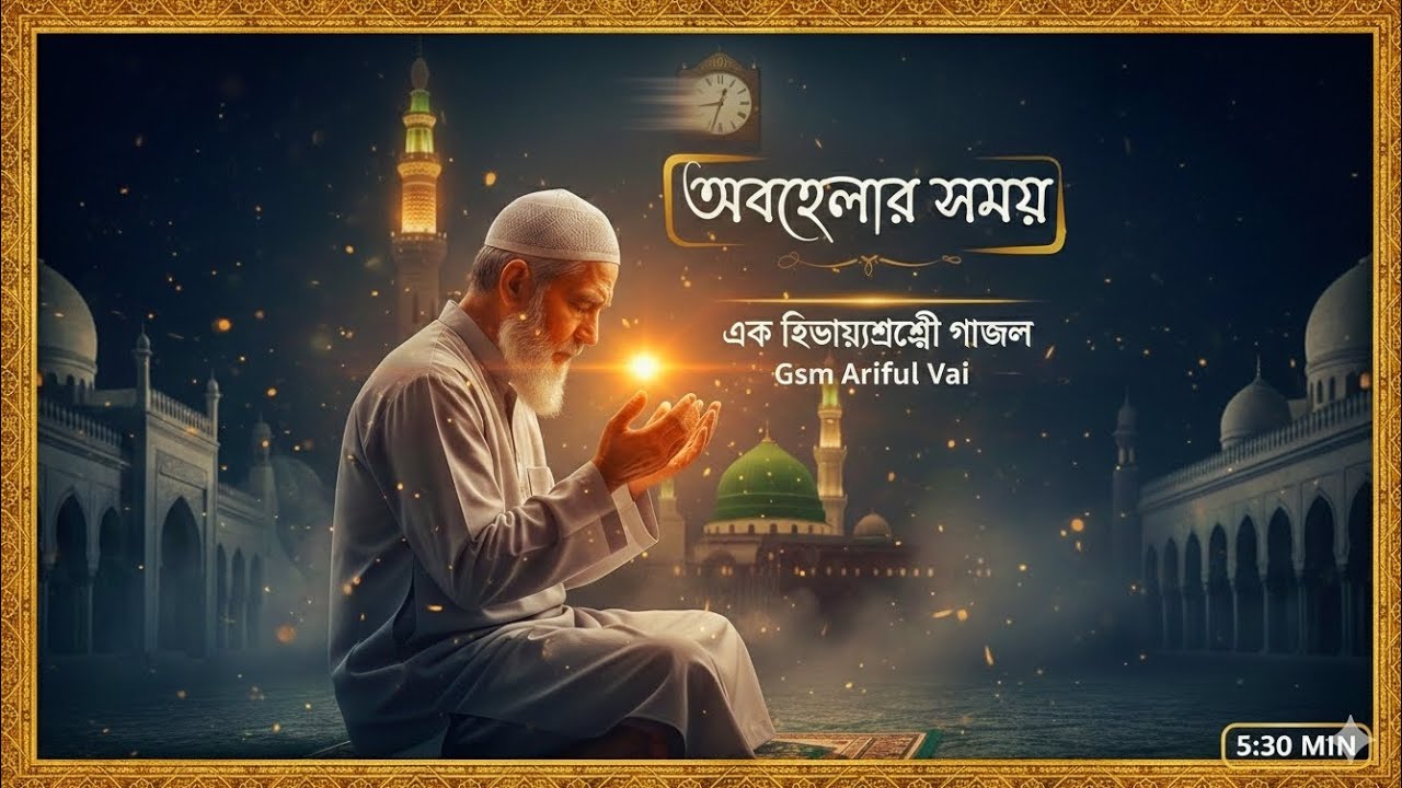 অবহেলার সময় - এক হৃদয়স্পর্শী গজল | Gsm Ariful Vai | New Bengali Gojol 2026