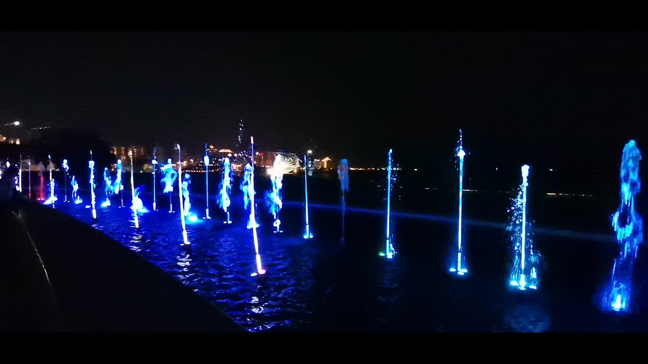 Katara fountain ⛲️ show — Doha 🇶🇦