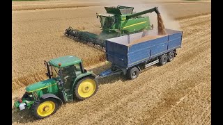 Harvest SK 2023 John Deere 6410 + Autovlek 24 t Rumanová SK