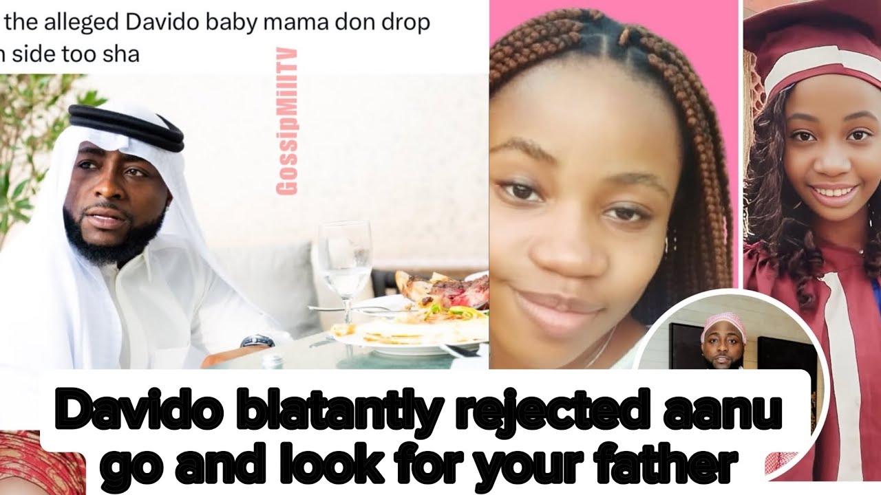 After 5 DNA? Singer Davido blatantly rejected aanu, Davido is not your father rest na .