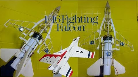 Making an RC F16 Model Plane( Part 1)