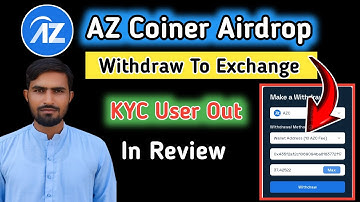 How To Withdraw AZC Token Into Mexc Exchange || Azc Coiner Mining App Withdrawal