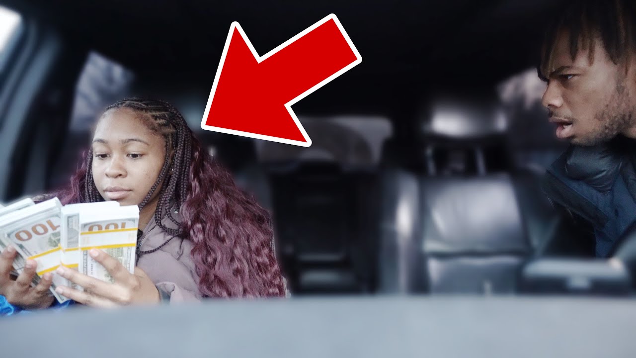 Leaving $100,000 in Front of DETROIT BADDIE to See if She Takes It