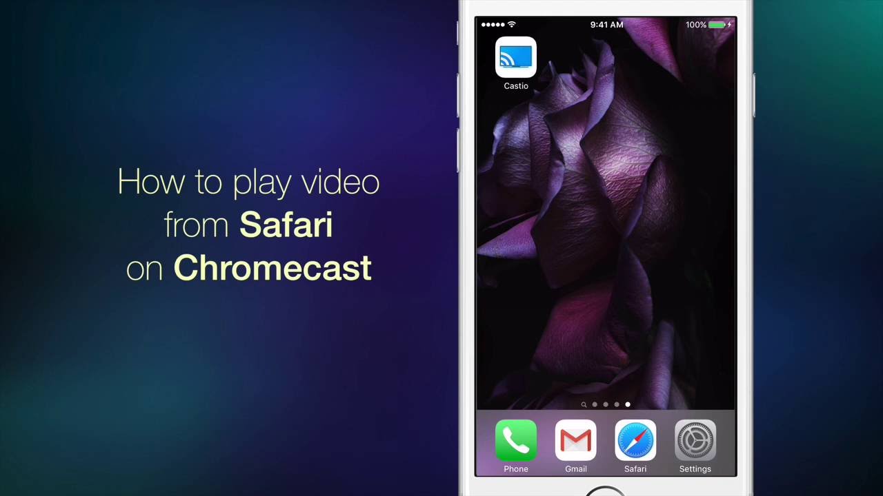 How video from Safari on Chromecast - YouTube