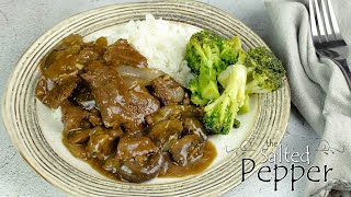 Beef Tips, Rice & Broccoli ~ Pressure Cooker 360 Meal!