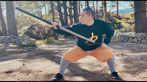 Shaolin Staff & Back Spinning Kick | Step-by-Step Tutorial