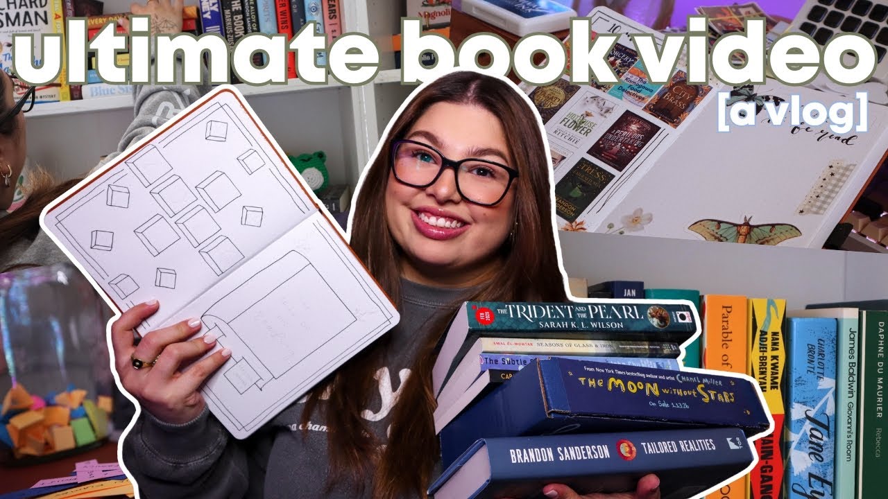 THE ULTIMATE BOOK VIDEO 🖊️ book haul, 2026 reading journal & reading ...