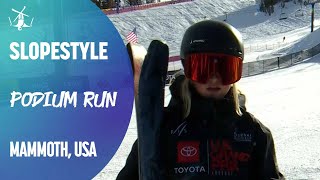18-year-old Andrews grabs the podium | Mammoth Mountain | FIS Freestyle Skiing screenshot 2