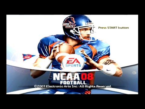 NCAA Football 08 -- Gameplay (PS2)