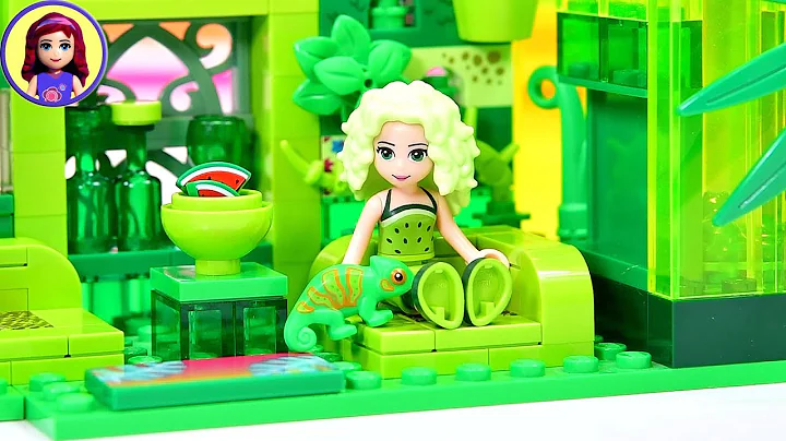 Too Much Green  Building with only green Lego bric...