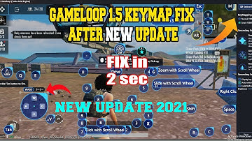 UPDATE PUBG MOBILE 1 5 INTO GAMELOOP 7 1   KEY MAPPING FIX 100%