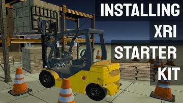Installing Unity XRI Starter Kit (Interaction Toolkit 2.3)