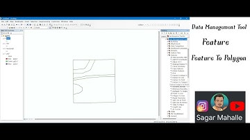 Convert line shape file into polygon shape file using ArcGIS.