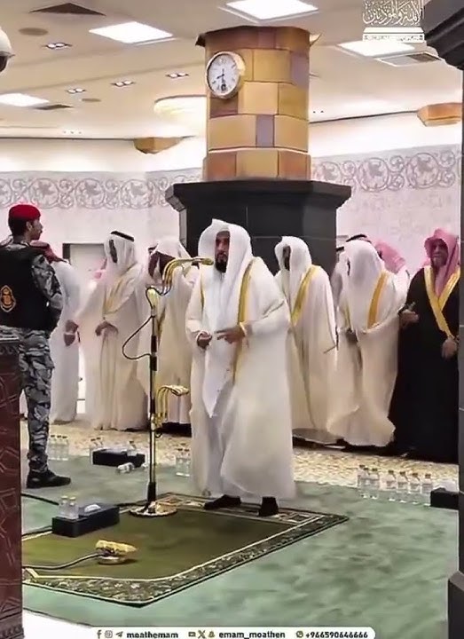 Sheikh Abdullah juhany initiates the taraweeh prayer on the 1st of ramadhaan 1446!
