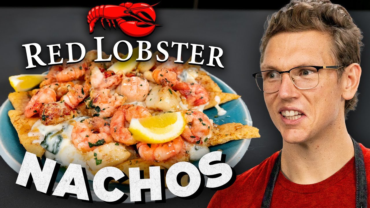 Red Lobster Nachos Recipe Youtube [ 720 x 1280 Pixel ]