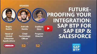 SAP BTP Webinar: Future-Proofing Your Integration: SAP BTP for SAP ERP and Salesforce