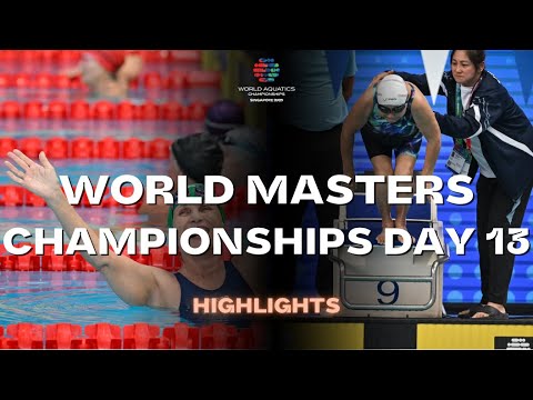 World Masters Championships Day 13 | Swimming Highlights from Singapore 2025