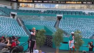 LIVE🔥🔥 Floyd Mayweather Vs Logan Paul Face Off In Miami EsNews Boxing