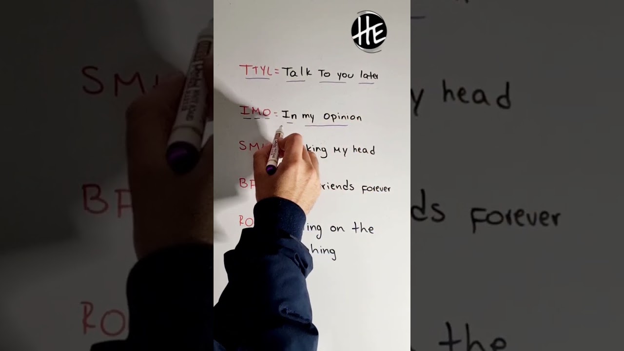 5 Abreviaturas de Texto Imprescindibles en Inglés 