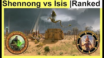 Shennong vs Isis | 1v1 Ranked | Age of Mythology Retold