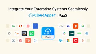 Cloudapper Ipaas Automate Enterprise Integrations No Code, No Hle