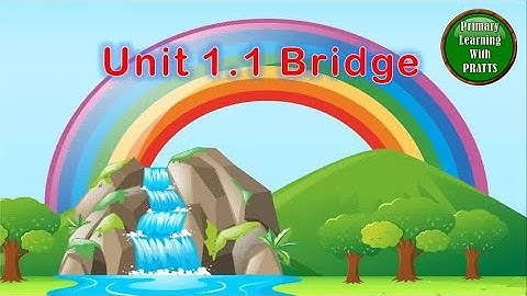 Bridge, Unit 1.1, Poem, Animated for kids, Std 2, Christina Rossetti, Balbharati, Maha State Board