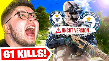 How I broke the Warzone Solo Trios World Record 😲 (Uncut More Aydan)