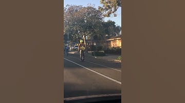 Motor Unicycle Rider #shorts