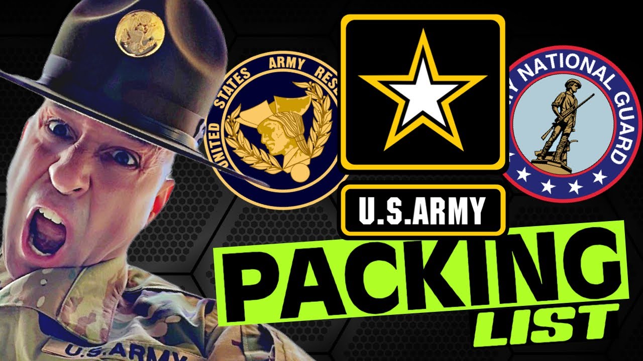 WHAT TO BRING FOR BASIC TRAINING 2023 THIS IS WHAT YOU NEED TO PACK