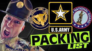 WHAT TO BRING FOR BASIC TRAINING 2023 - THIS IS WHAT YOU NEED TO PACK (MALES AND FEMALES)