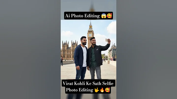 Selfie With Virat Kohli | Ai Photo Editing #gemini #googlegemini