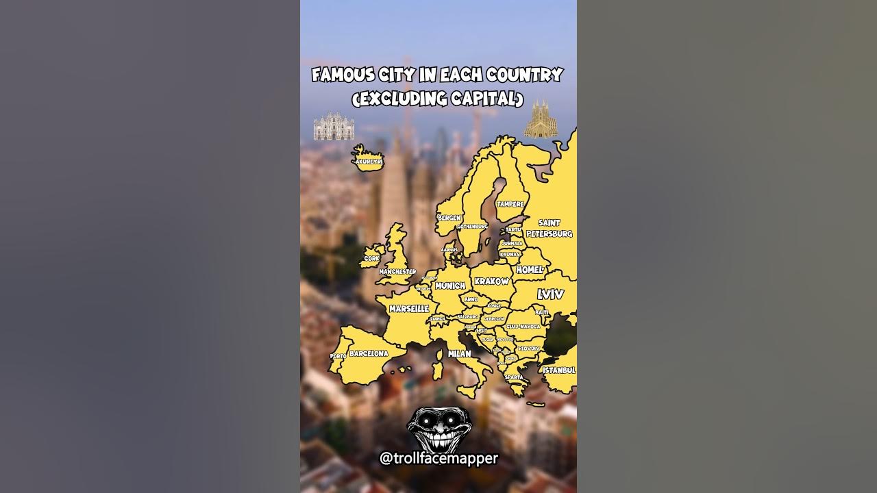 Famous city in each country excluding capitals π #europe #mapping #mapper #city #fyp #map Famous city in each country excluding capitals π #europe #mapping #mapper #city #fyp #map