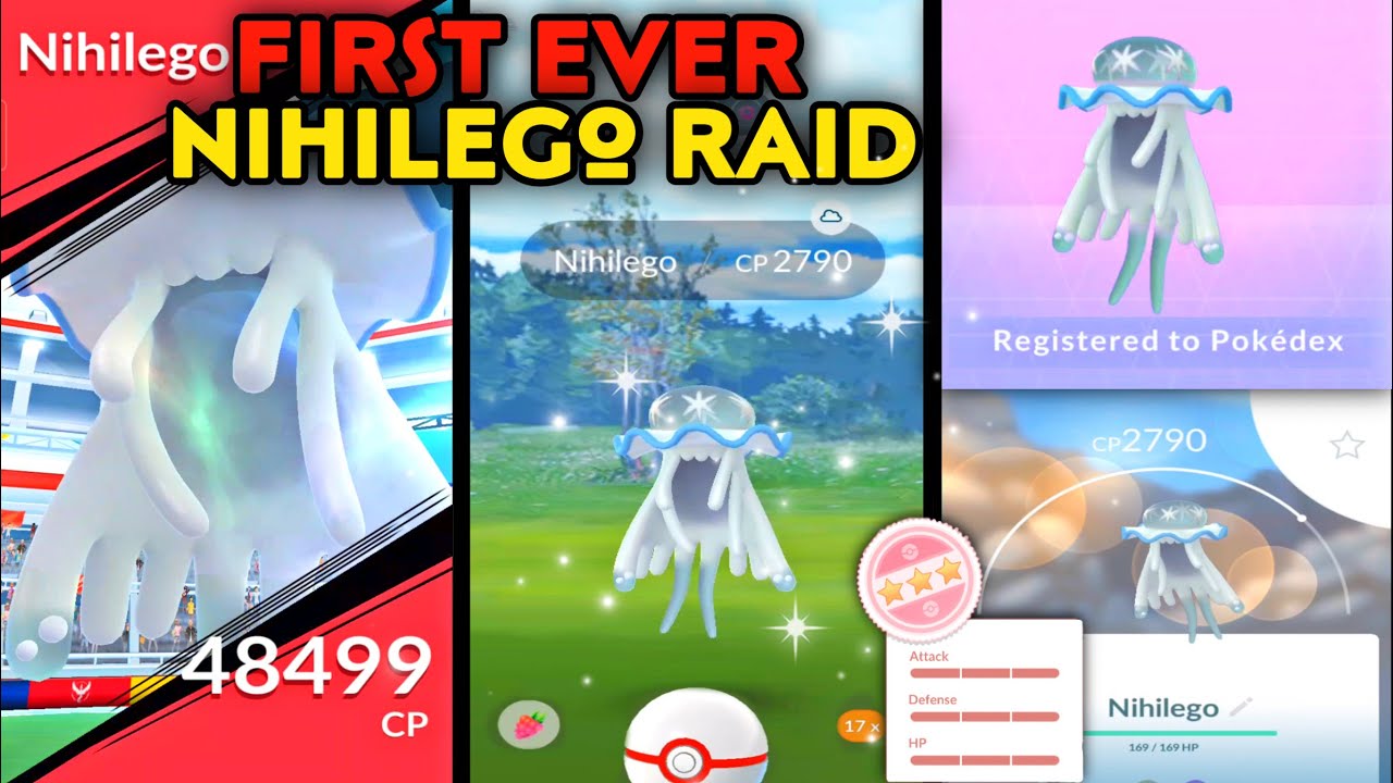 Pokémon GO: Nihilego Ultra Beast Raid Guide (Best Counters & Weaknesses)