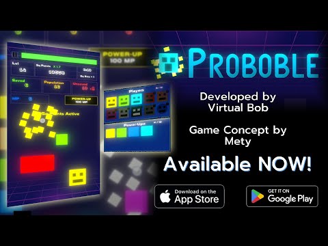 Proboble Game Debut Trailer - save the world from advertisements!