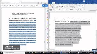 Removing Line Breaks in MS Word (Copying Text from PDF)