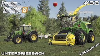 SILAGE with BLUNK & MrsTheCamPeR | Animals on Untergriesbach | Farming Simulator 19 | Episode 32