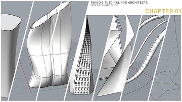 "Chapter One" | Essential Tools & Commands Explanation | Rhino 8 Tutorial for Architects