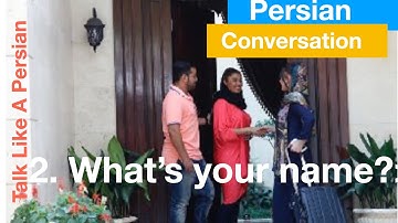 Easy and Slow Persian/Farsi Conversation Course | 2. What