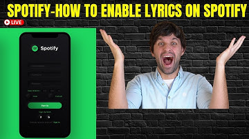 How To Enable Lyrics On Spotify | Solve Spotify Lyrics Error | Spotify Tutoring | (Quick & Easy!)