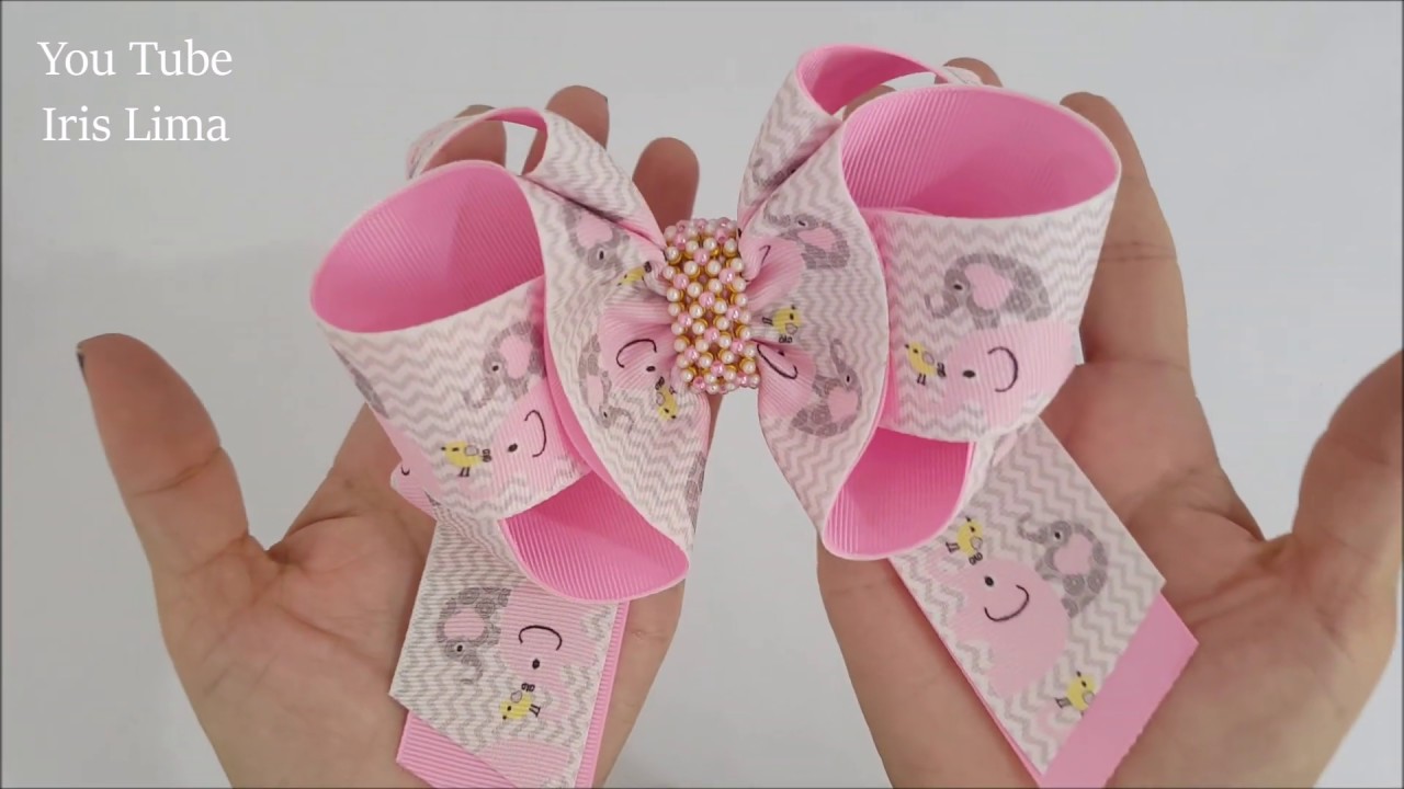 Laço de Gorgurão 🎀 Laço Mil Faces Daniele 2  🎀 DIY  🎀 Pap 🎀 Tutorial 🎀 By Iris Lima