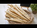 ขนมขาไก่​ ไม่ใส่ไข่​ นวดมือ​ กรอบอร่อย​ Bread  Stick|Krua​ Maenai​