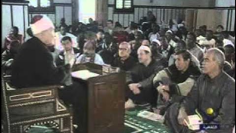الآية 151 من سورة الأنعام - أ.د محمد سيد طنطاوي شيخ الأزهر Grand Imam Dr.Muhammad Sayyed Tantawy