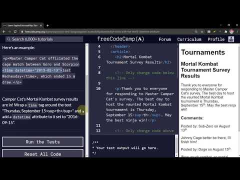 Applied Accessibility: Standardize Times with the HTML5 datetime Attribute